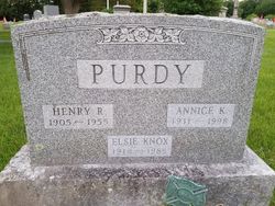Henry R Purdy 