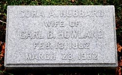 Cora Augusta <I>Hubbard</I> Howland 