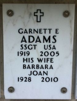 Garnett Edward Adams 