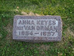 Anna <I>Van Orman</I> Keyes 