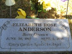 Elizabeth Rose <I>Dressen</I> Anderson 