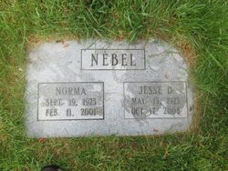 Norma <I>Johnson</I> Nebel 
