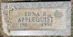 Edna Ruth <I>Palmer</I> Applequist 