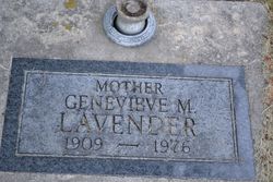Genevieve M. Lavender 