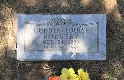 Corida Louise <I>Thedford</I> Hornsby 