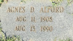 Agnes D. Alford 