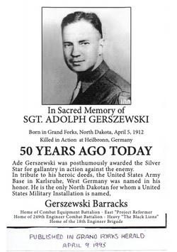 SGT Adolph C. Gerszewski 