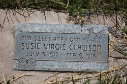 Susie Virgie Clawson 