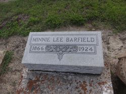 Minnie Lee <I>Wimberly</I> Barfield 
