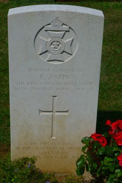 Corporal Edwin Aspin 