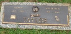 Winifred “Winnie” <I>Patterson</I> Taylor 