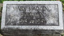 Mary <I>Madding</I> Hartman 