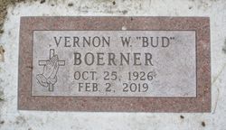 Vernon William “Bud” Boerner 