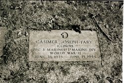 PFC Casimer Joseph Fary 