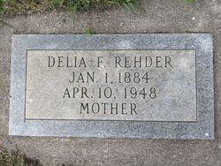 Delia Frances <I>Aigner</I> Rehder 