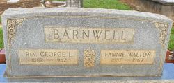 Fannie Belle <I>Walton</I> Barnwell 