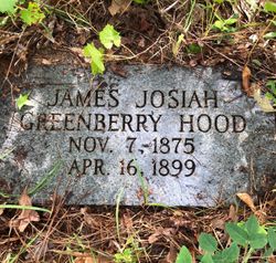 James Josiah Greenberry Hood 