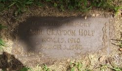 John Graydon Holt 