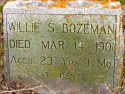 William S “Willie” Bozeman 