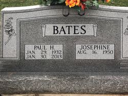 Josephine <I>Gregory</I> Bates 