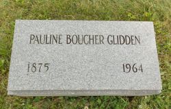 Pauline <I>Boucher</I> Glidden 