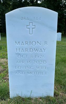 Marion Bernadette <I>Flohr</I> Hardway 