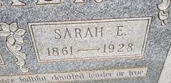 Sarah Elizabeth “Sallie” <I>Gilley</I> Acker 