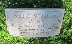 Nellie <I>Newmark</I> Sachs 