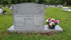 Kathryn Lorraine <I>Scott</I> Barber 
