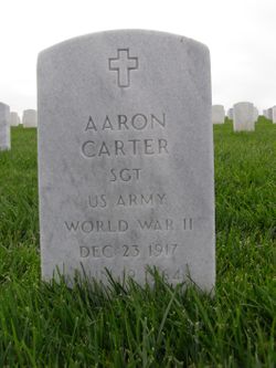 Sgt Aaron Carter 