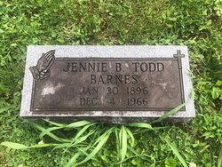 Jennie B. <I>Todd</I> Barnes 