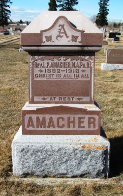 Rev Louis P Amacher 