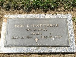 Paul Edward Hackworth 