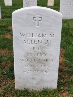 PFC William M Allen Jr.