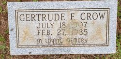 Gertrude F Crow 
