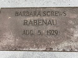 Barbara <I>Screws</I> Rabenau 