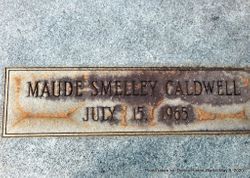 Maude Estelle <I>Smelley</I> Caldwell 