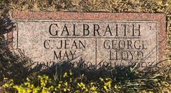 C Jean <I>May</I> Galbraith 