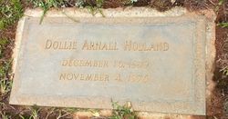Dollie Hunter <I>Arnall</I> Holland 