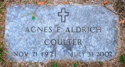 Agnes Elizabeth <I>Coulter</I> Aldrich 