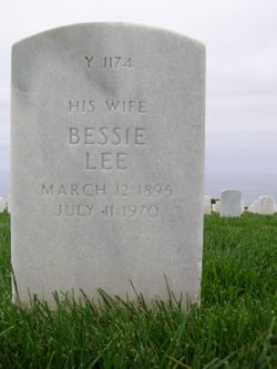 Bessie Lee <I>Harrison</I> Burton 