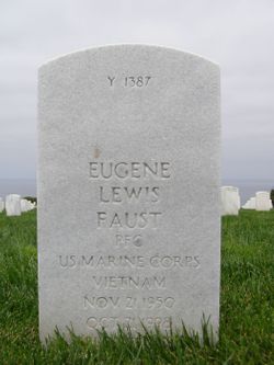 PFC Eugene Lewis Faust 