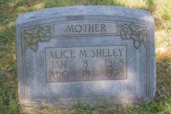 Alice M <I>Johnston</I> Sheley 
