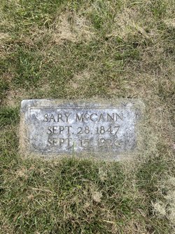 Sarah Ann “Sary” <I>Cyrus</I> McCann 