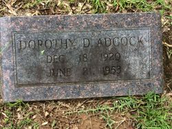 Dorothy Dale Adcock 