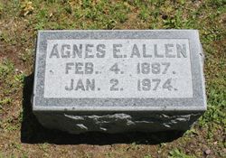 Elizabeth Agnes “Agnes” <I>Dix</I> Allen 