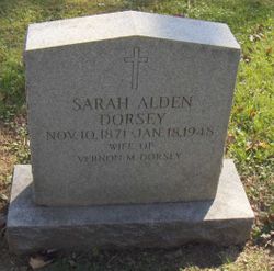 Sarah <I>Alden</I> Dorsey 