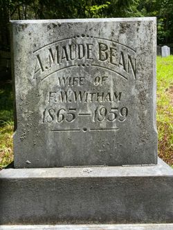 A Maude <I>Bean</I> Witham 