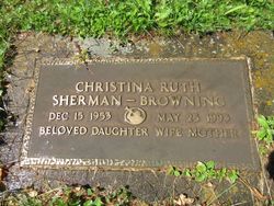 Christina Ruth <I>Sherman</I> Browning 