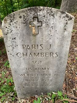 SGT Paris J. Chambers 